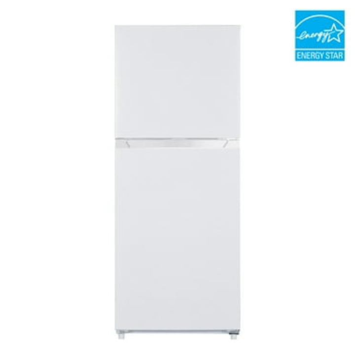 Insignia™ - 10 Cu. Ft. Top-Freezer Refrigerator with Reversible Door and ENERGY STAR Certification - White
