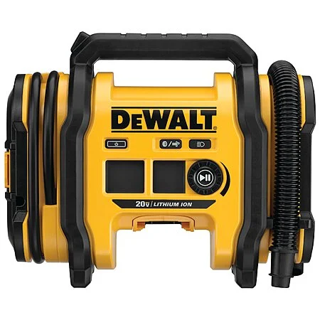 DEWALT 20-volt Li-ion Air Inflator (Power Source: Battery/Car/Electric )