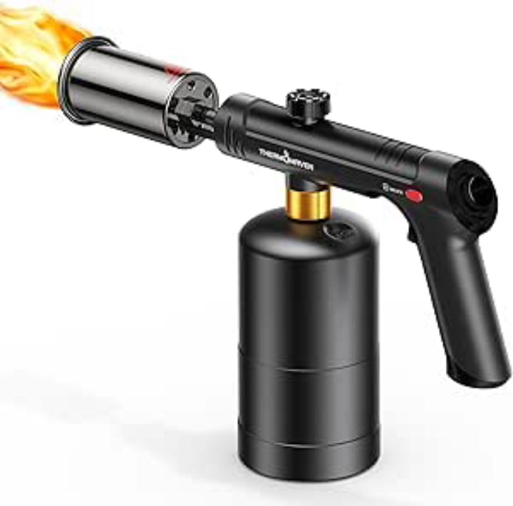 ThermoMaven Propane Blow Torch w/ One‑Touch Max Fire – Powerful Precision Heat Tool