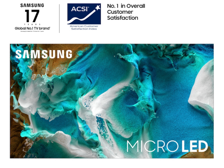 110” CLASS* MICRO LED Samsung 4K with Smart Hub (*109.2” measured diagonally)