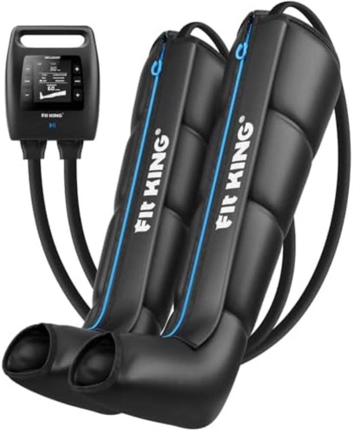 FIT KING Air Compression Recovery System Cordless Full Leg Massager