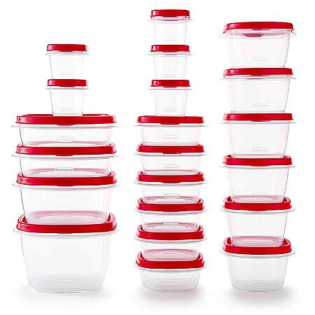 42-Pc Rubbermaid Food Storage Containers w/ Lids