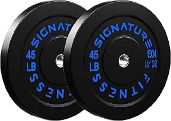 FlexWave 55LB Olympic Bumper Plates Pair
