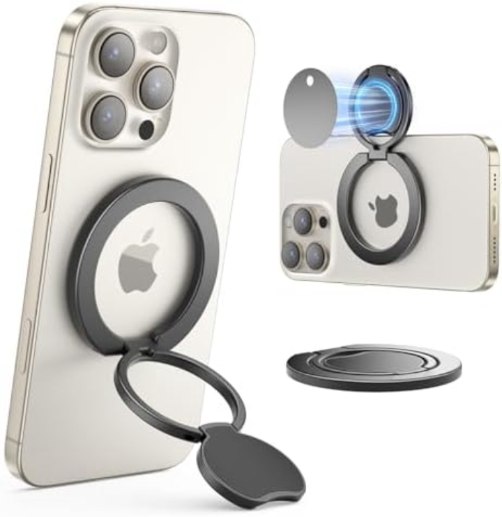 SINCEHOLY MagSafe Phone Grip with Adjustable Kickstand