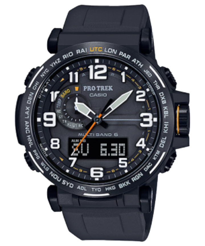 Casio PRW-6600 Men's Pro Trek Stainless Steel Quartz Watch