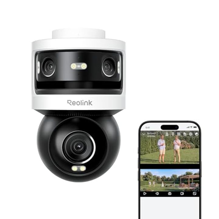 Reolink Triple-Lens PoE Security Camera – 180° + 4K Auto-Track