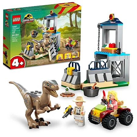 [Retired Set] 137-Piece LEGO Jurassic Park Velociraptor Escape (76957) $39.99 + Free Shipping