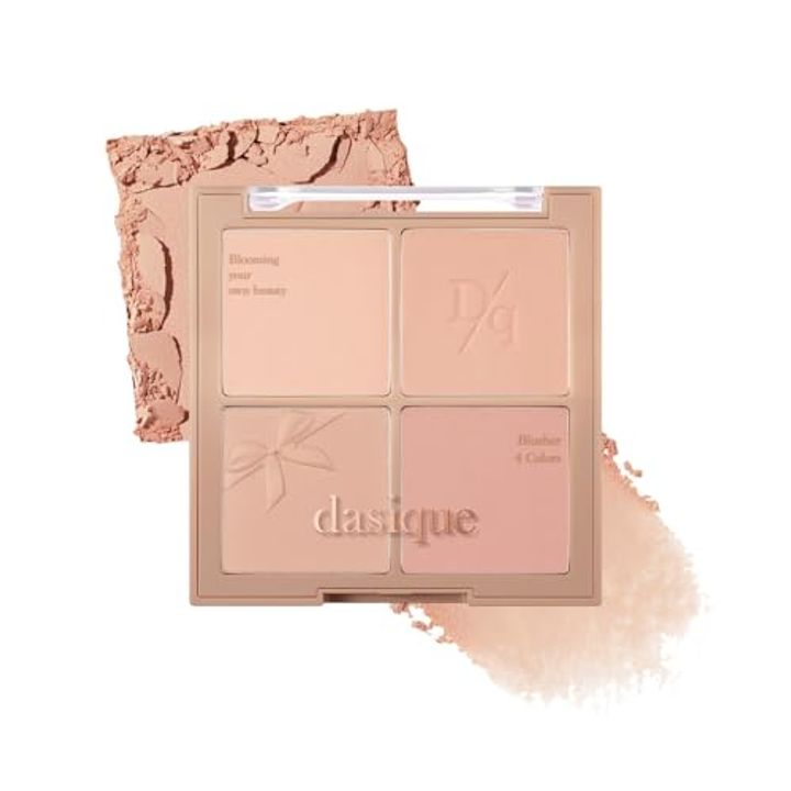 Dasique Blending Mood Cheek #10 Muted Nuts — 4-Shade Palette
