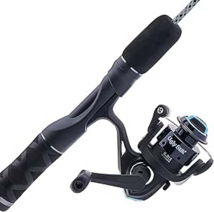 Ugly Stik Carbon Ice Spinning Rod & Fishing Reel Combo
