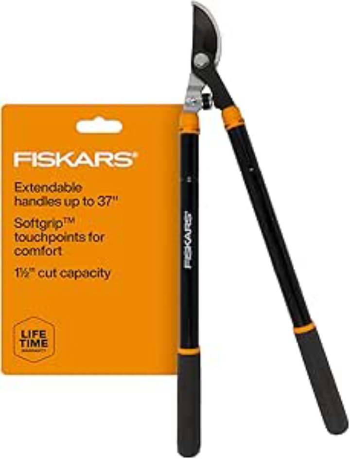 Fiskars Heavy Duty Extendable Loppers 24.5-37 inches