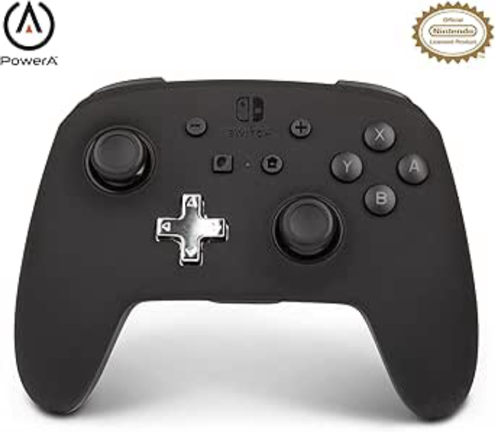 PowerA Enhanced Nintendo Switch Wireless Controller w/ Motion Control (Black) $34.99 + Free Shipping w/ Prime or on $35+