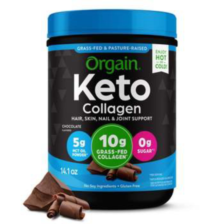 14.1-Oz Orgain Keto Collagen (Vanilla or Chocolate) $14.91 w/ S&S + Free Shipping w/ Prime or on $35+