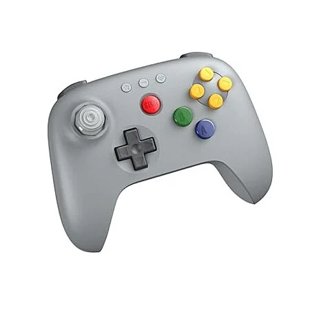 [YMMV, AC] $30.86 | 8BitDo 64 Bluetooth Controller for Analogue 3D, Switch, Switch 2, Windows, and Android (Grey) at Amazon