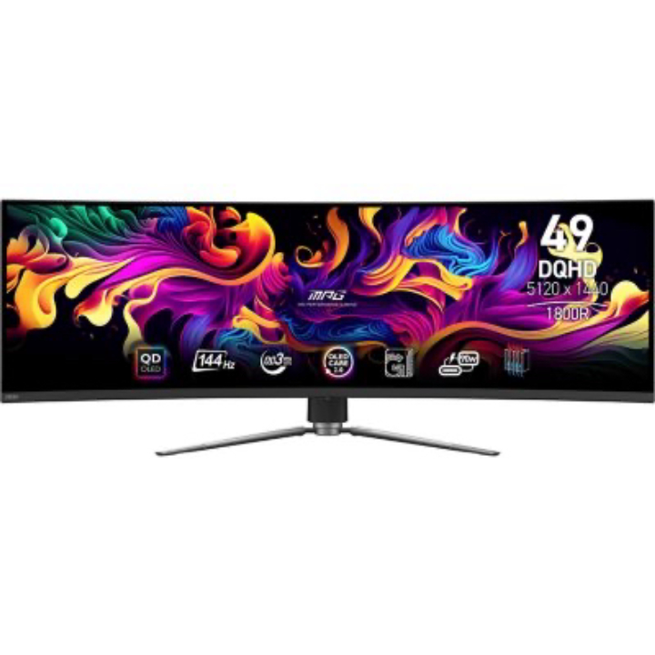 Sam's Club Members: 49" MSI 5120x1440 144Hz Curved OLED Gaming Monitor