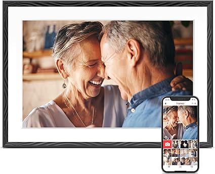 Pastigio HD WiFi Touch Screen Digital Picture Frame w/ 32GB Memory