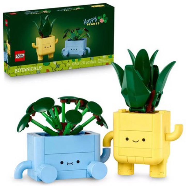 LEGO Botanicals: 217 pcs: Botanical Collection: Happy Plants 