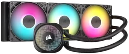  CORSAIR Nautilus 360 RS ARGB 360mm AIO Liquid CPU Cooler w/ 3x RS120 Fans (Black) at Amazon