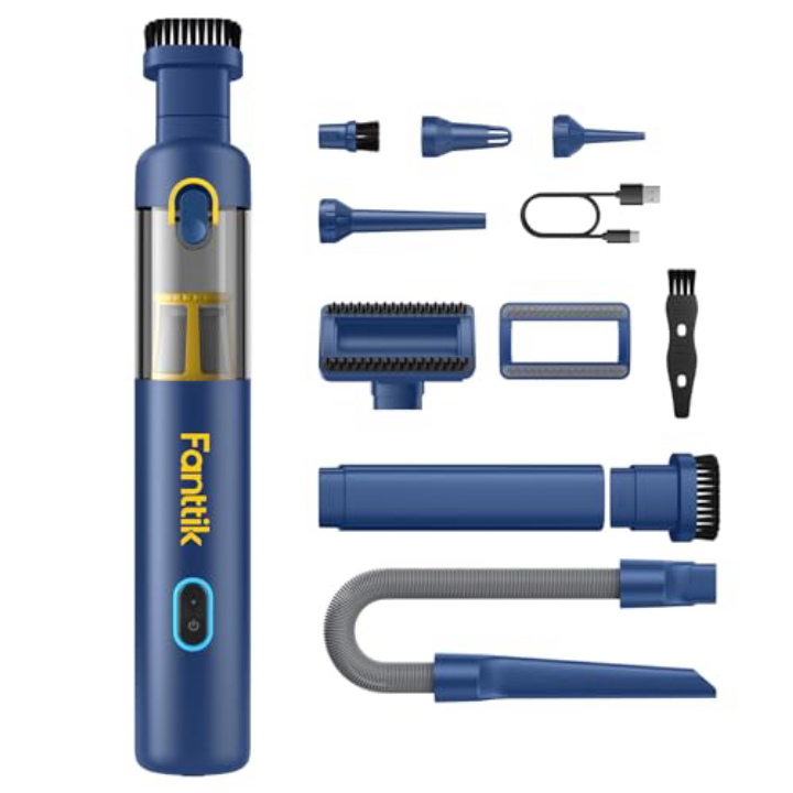 Fanttik Slim V8 APEX Cordless Car Vacuum – 19000Pa, 4-in-1