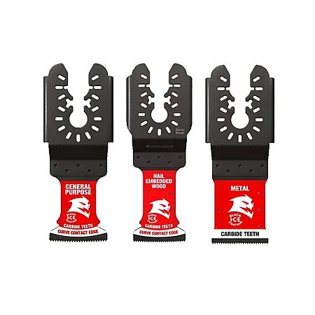 Diablo 3PC Carbide Teeth Oscillating Tool Blade Set