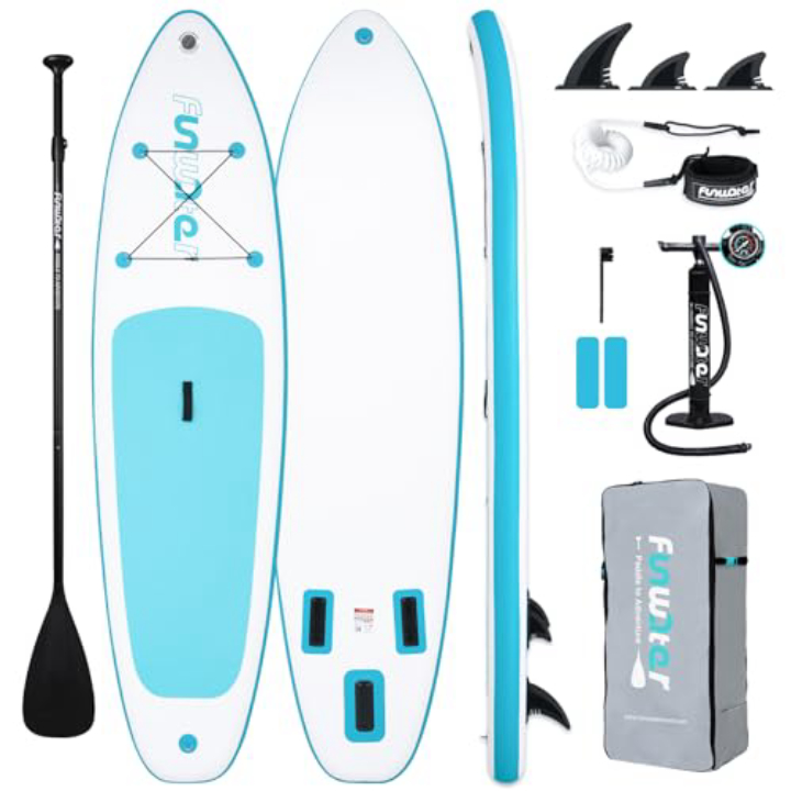 FunWater 10'6" Inflatable Stand Up Paddle Board – Complete Kit