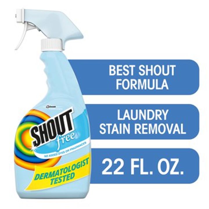 Shout Free 22-Oz Laundry Stain Remover Spray