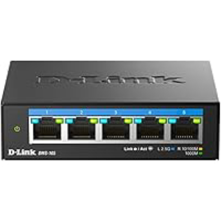 D‑Link DMS‑107 7‑Port 2.5G Gaming Switch (2×2.5GbE)