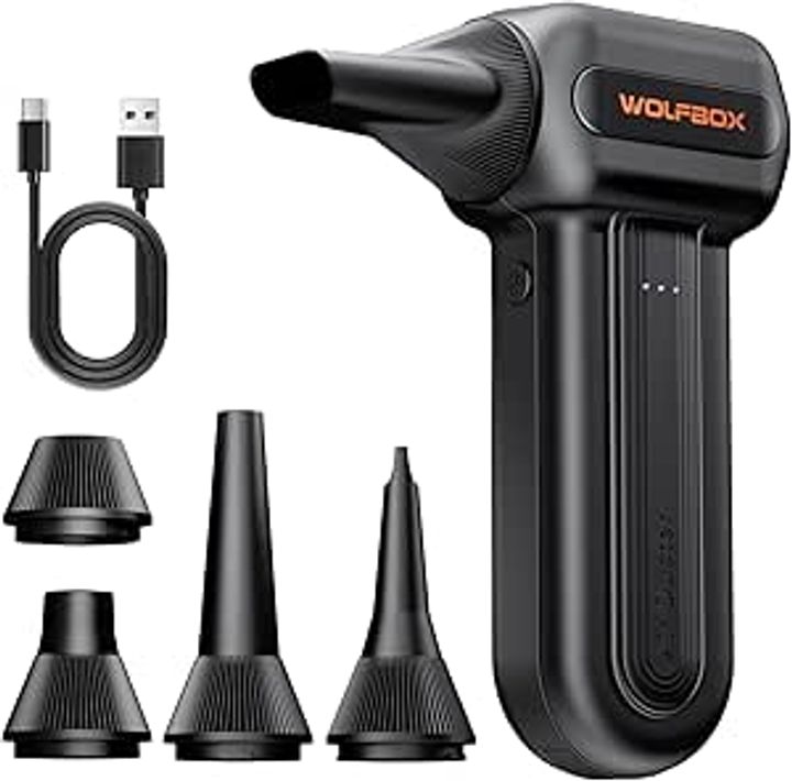 WOLFBOX MF60&MF70 Compressed Air Duster-110000RPM
