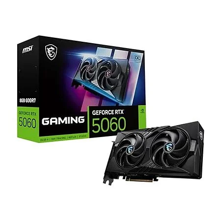 MSI GeForce RTX 5060 8G Gaming OC Graphics Card 