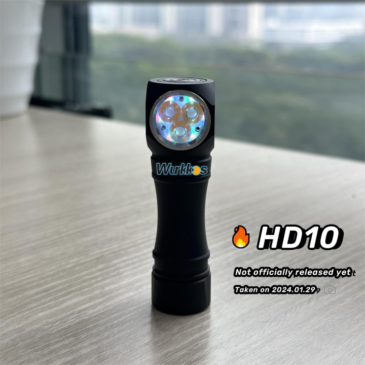 Wurkkos HD10 Mini Angle 1200LM Anduril 2.0 Flashlight – $20.99 (Code: MK49RLBD)