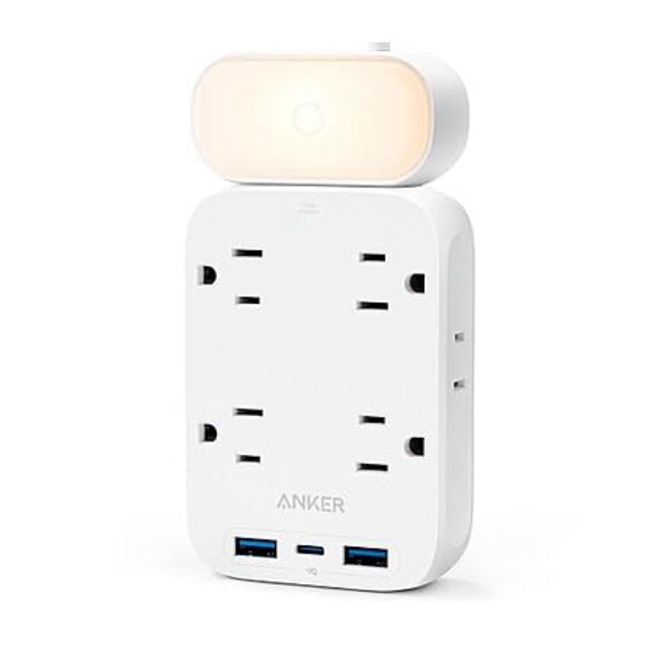 Anker 10-in-1 Wall Outlet Extender w/ USB-C
