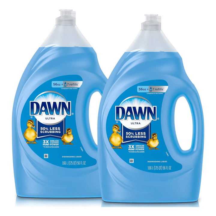 Dawn Dish Soap Ultra Dishwashing Liquid, Dish Soap Refill, Original Scent, 56 Fl Oz (Pack of 2)