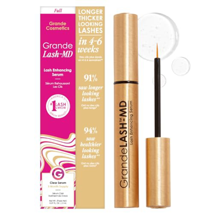 Grande Cosmetics GrandeLASH-MD Lash Serum – 3-Month Supply