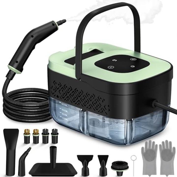 Portable Steam Cleaner w/ 16 Accessories – 40% Off