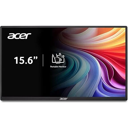 Refurb: 15.6" Acer PM161Q Abmiuuzx 1080p 60Hz 5ms Portable Monitor