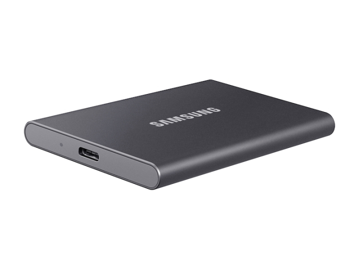Samsung T7 1TB USB 3.2 Gen 2 Type-C Portable External SSD, Titan Gray