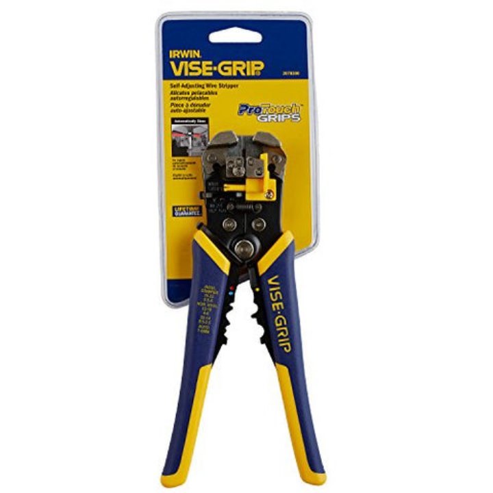 Irwin 8" Vise-Grip Self Adjusting Wire Stripper 10-24 AWG