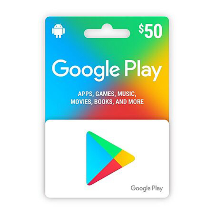 Google Play eGift Card $50 + $5 Target Promo Card