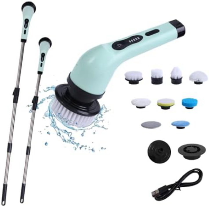 PUFTEM Cordless Handheld Electric Spin Scrubber