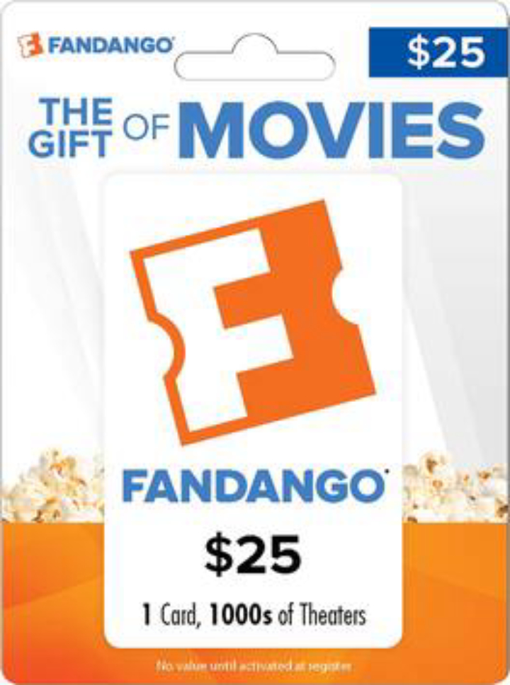 $25 Fandango at Home Gift Card