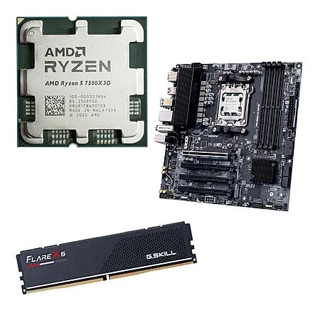 Micro Center: Ryzen 5 7500X3D + MSI B850M-VC Pro Wi-Fi + 16GB G.Skill Flare X5