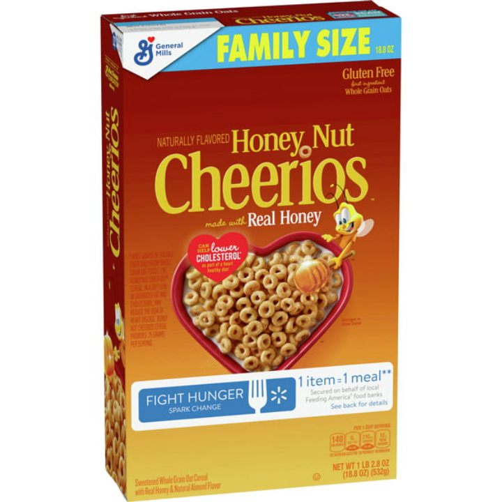Cheerios Honey Nut Cereal Family Size 18.8oz
