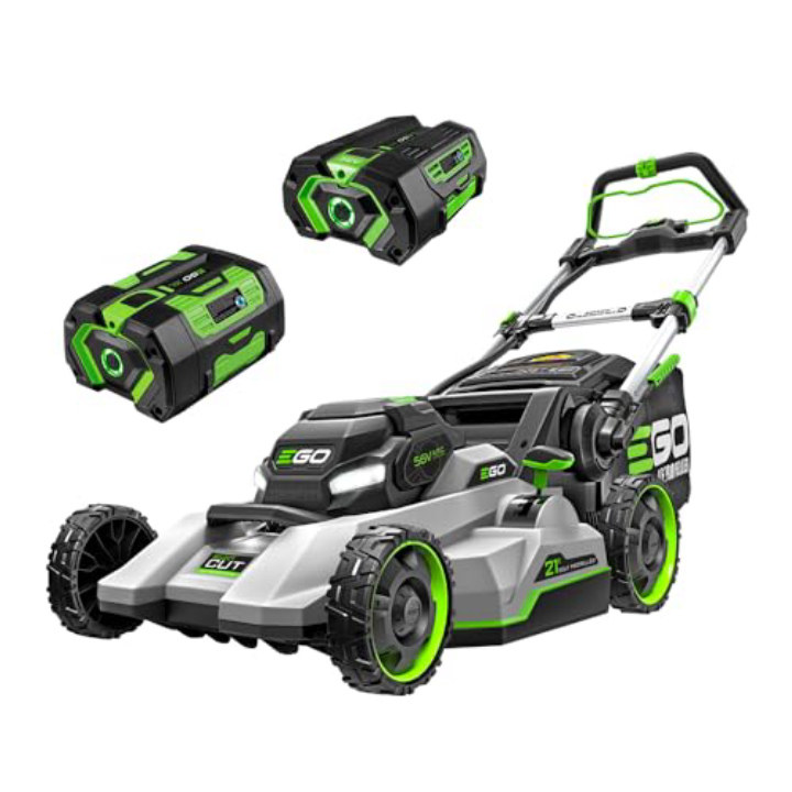 EGO 56V Self-Propelled Cordless Lawn Mower + 2 Batteries