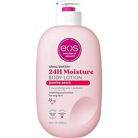 16-Oz eos Shea Better 24 Hour Moisture Body Lotion (Jasmine Peach)