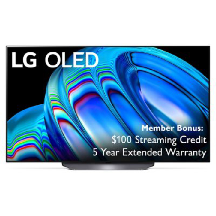 LG 55" Class B2AUA series OLED 4K UHD Smart webOS 22 w/ThinQ AI TV - 55OLEDB2AUA