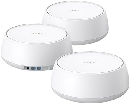 $179.99 | 3-Pack TP-Link Deco 7 BE25 Dual-Band BE5000 WiFi 7 Mesh Wi-Fi System + 10% Back w/ Prime Visa Card at Amazon