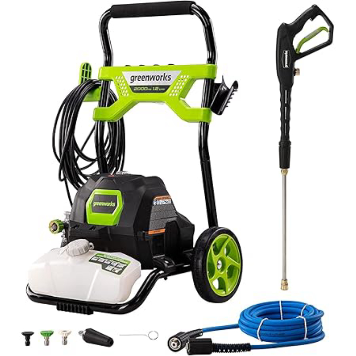 Greenworks 2000 PSI (13 Amp) Electric Pressure Washer