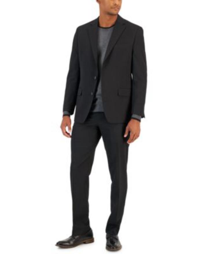 Men's Flex Plain Slim Fit Suits