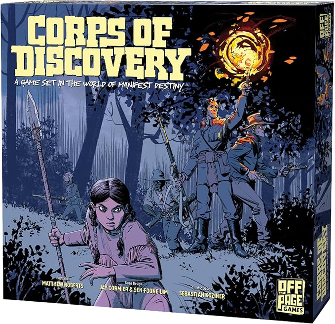 Off The Page Games: Corps of Discovery (Cooperative Adventure Board Game)