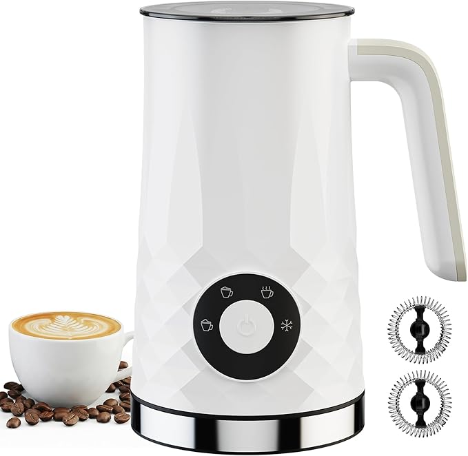 Milk Frother and Steamer, 4 in 1 Electric Milk Frother