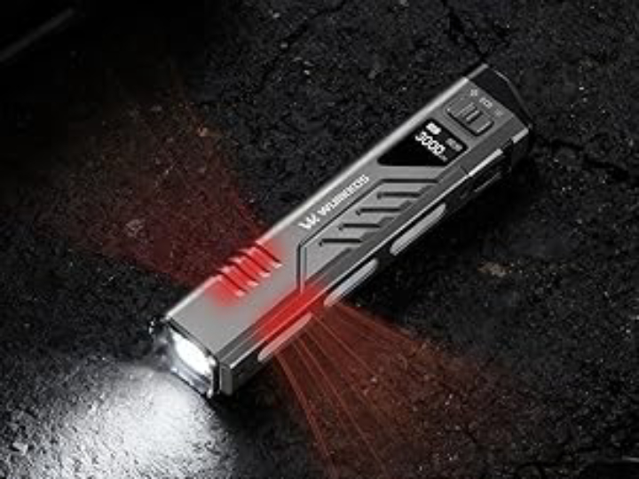 Wurkkos TD11 EDC Flashlight (3000 Lumens, OLED Display) – High‑Performance Everyday Carry Light